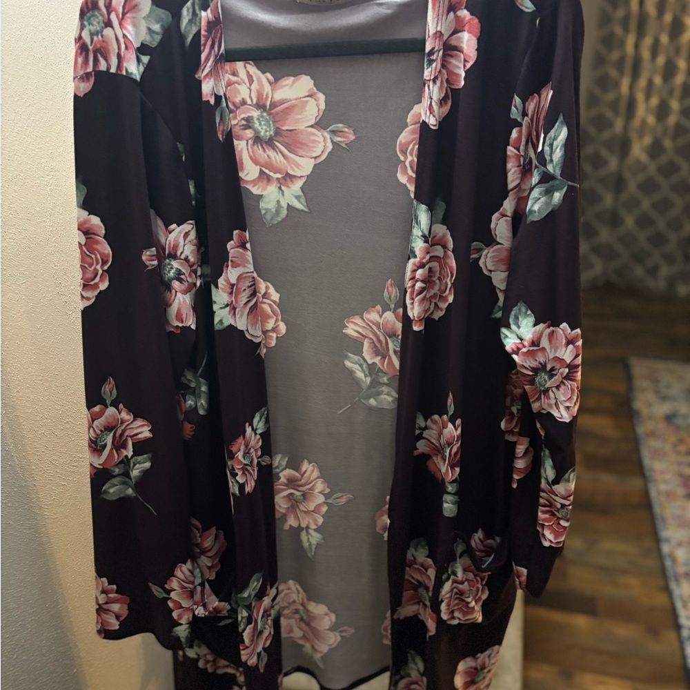 Floral Kimono Cardigan